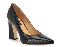 Tamant Pump Black Croc Print Synthetic view