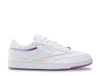 X RHOSLC Club C Sneaker - Women's White/Purple view