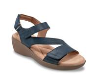 Kimberly Wedge Sandal Blue view