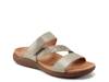 West Sandal Gold Metallic view