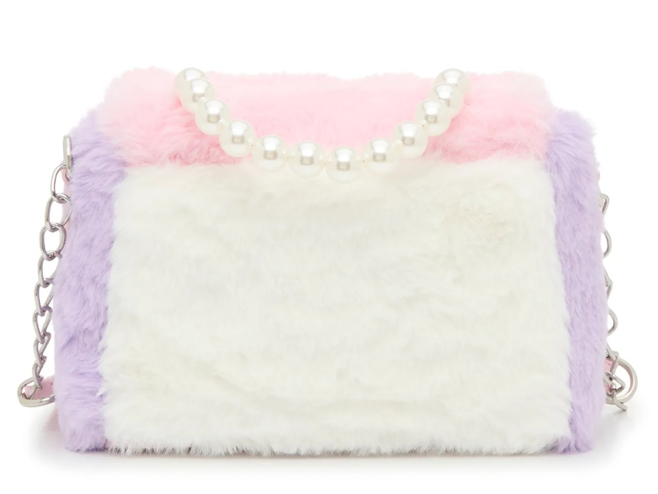 Butterfly FauxFur Crossbody Bag