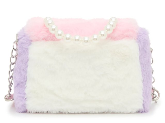 Butterfly FauxFur Crossbody Bag