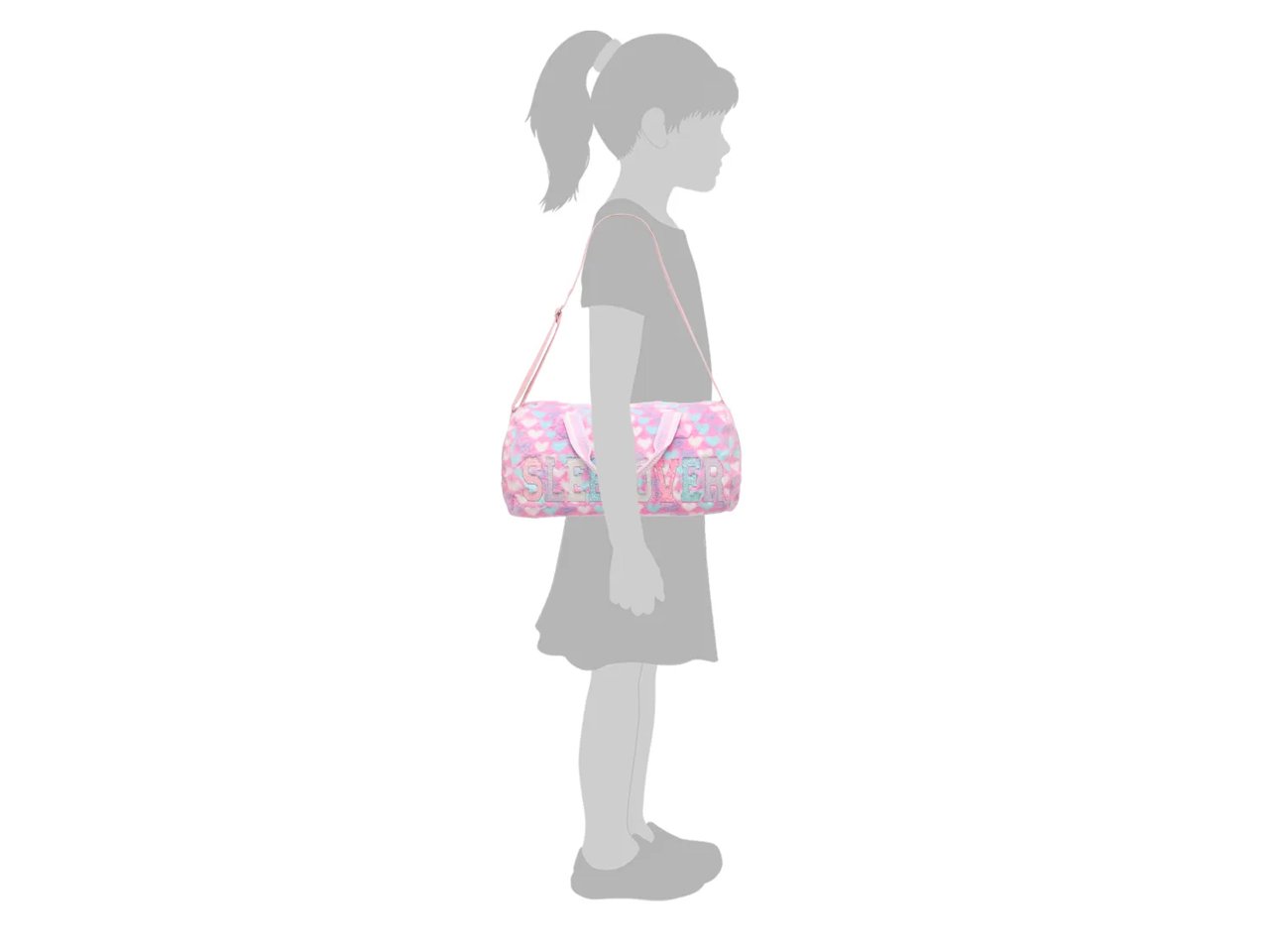 Heart Plush Sleepover Duffle Bag