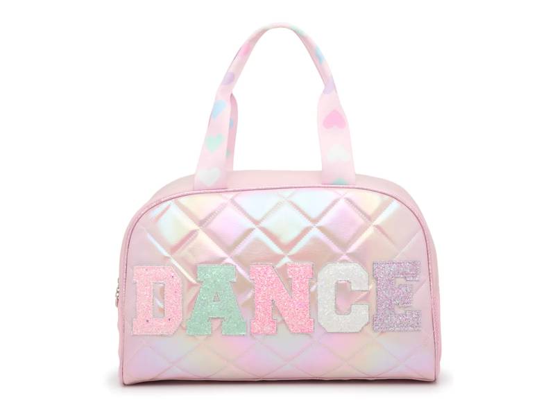 Dance Quilted Glitter Duffle Bag