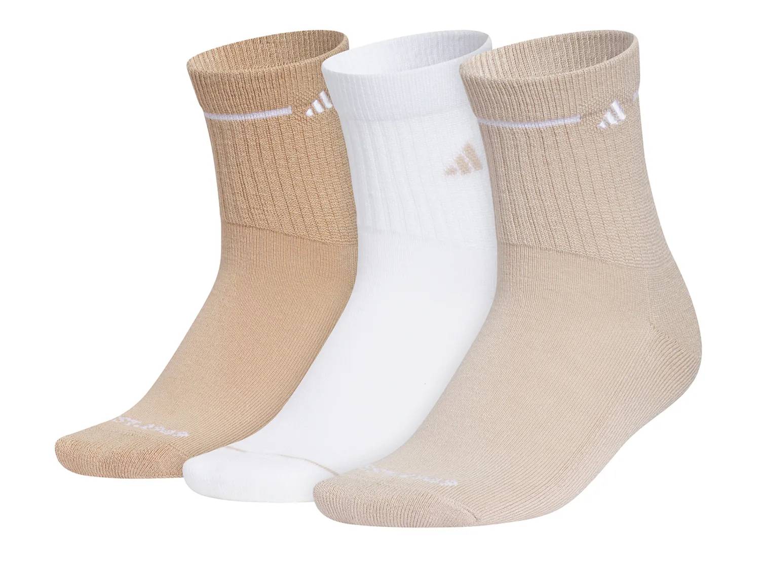 Cushioned Sport 3.0 Women's High Quarter Socks - 3 Pack