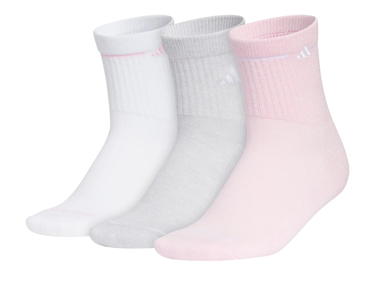 Cushioned Sport 3.0 Women's High Quarter Socks - 3 Pack