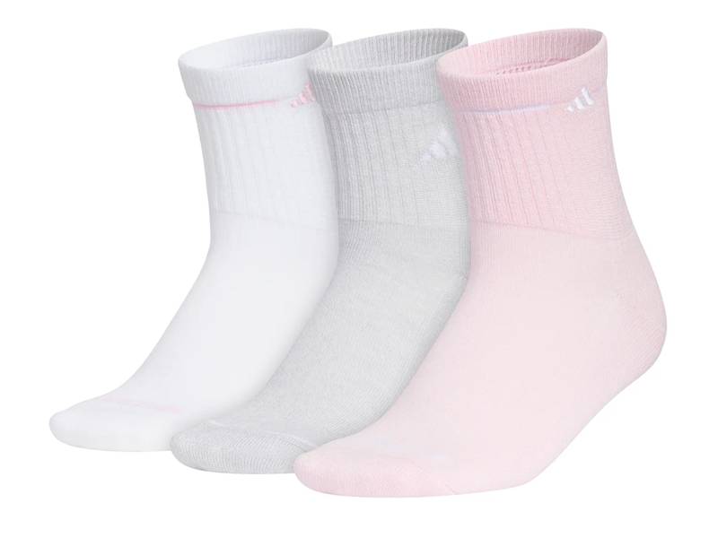 Cushioned Sport 3.0 Women's High Quarter Socks - 3 Pack