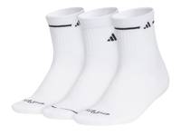 Cushioned Sport 3.0 Women's High Quarter Socks - 3 Pack White view