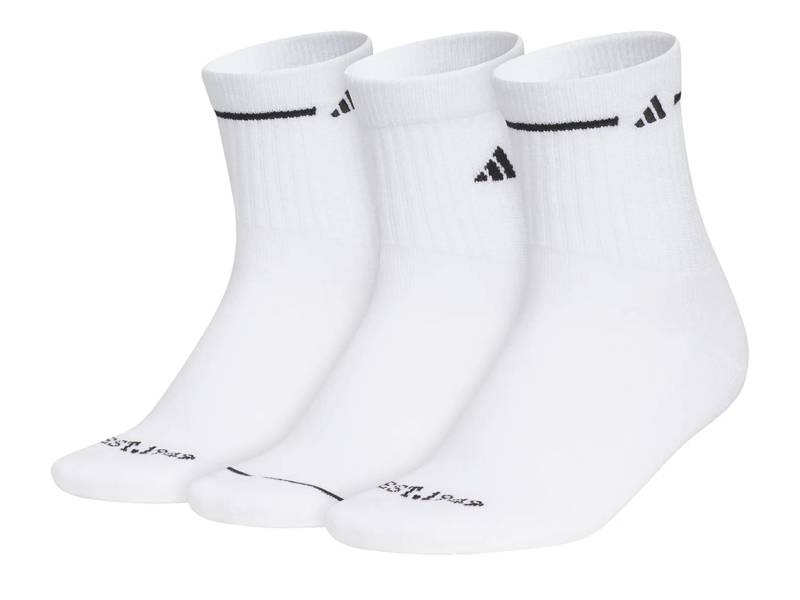 Cushioned Sport 3.0 Women's High Quarter Socks - 3 Pack