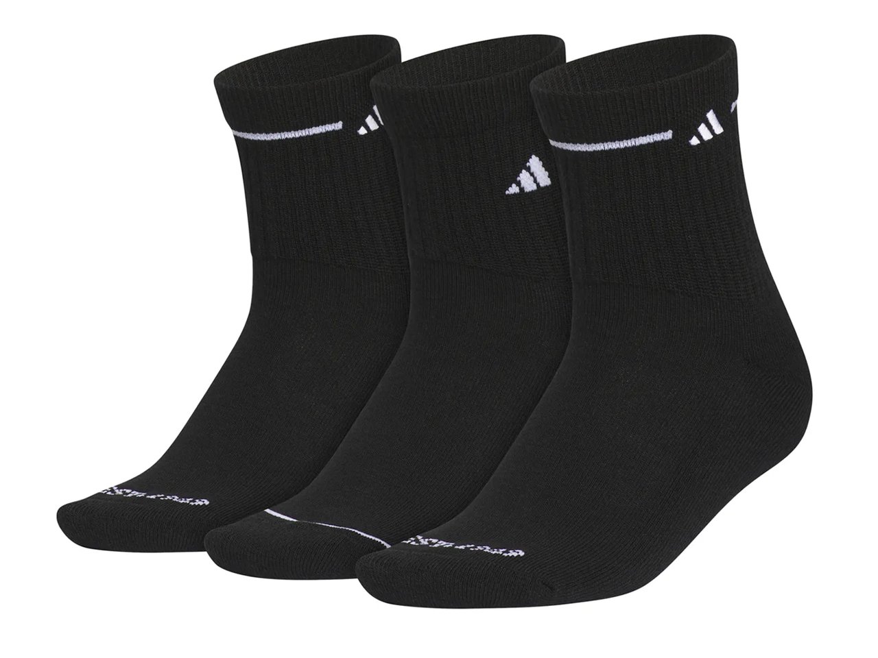 Cushioned Sport 3.0 Women's High Quarter Socks - 3 Pack