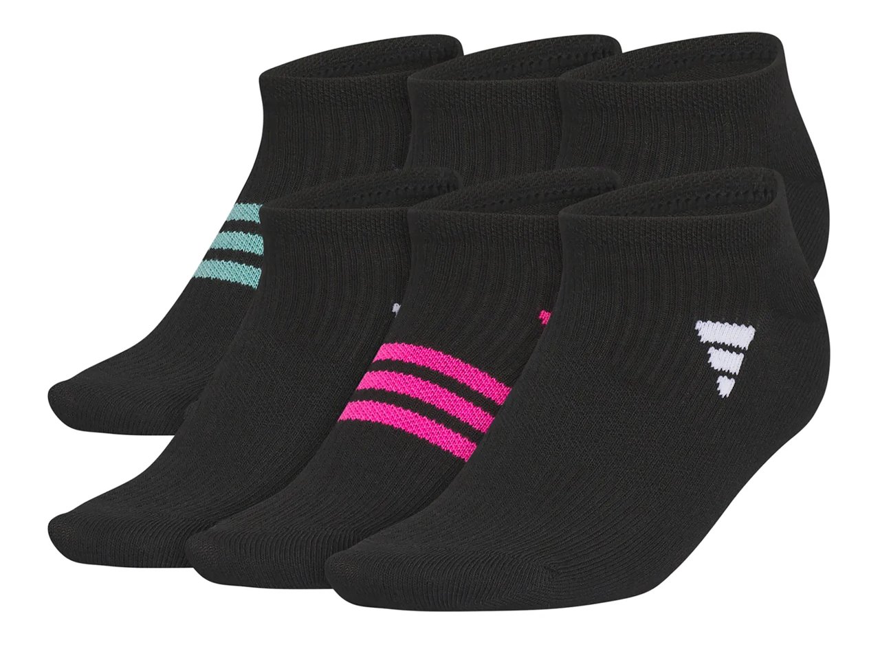 Superlite Women's No Show Socks - 6 Pack
