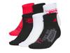 Cushioned Graphic Kids' Quarter Socks - 6 Pack Multicolor view