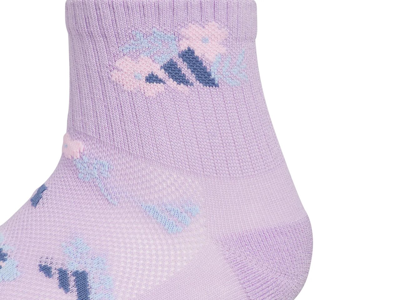 Cushioned Graphic Kids' Quarter Socks - 6 Pack
