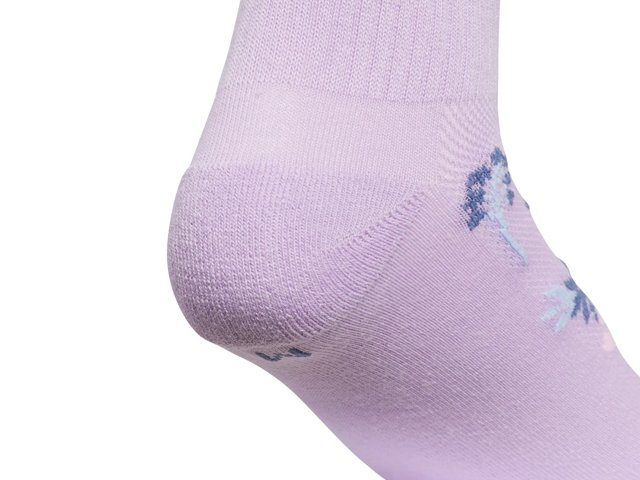 Cushioned Graphic Kids' Quarter Socks - 6 Pack