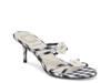Bete Sandal Black/White Plaid Print view