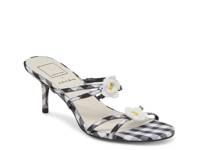 Bete Sandal Black/White Plaid Print view