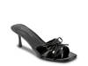 Delphy Sandal Black Patent view