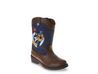 Paw Patrol Cowboy Boot - Kids' Brown/Denim Blue view