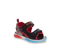 Spiderman Light-Up Sandal - Kids' Black/Red view