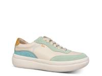 Nyla Sneaker - Women's Beige/Blue/Seafoam Green view