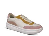 Nyla Sneaker - Women's Cream/Pink view