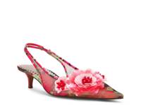 Audree Pump Red Floral Print view
