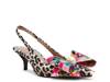 Claira Pump Beige/Black Leopard Print & Multicolor Floral Print view