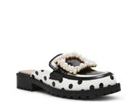 Grayce Mule White/Black Polka Dot view