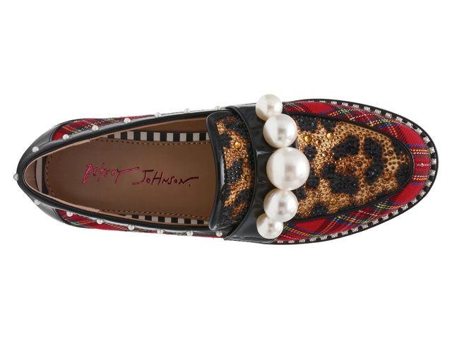 Betsey Johnson Grayce Loafer in Black