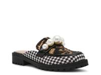 Norah Mule Tan/Black Leopard Print & White/Black Houndstooth Print view