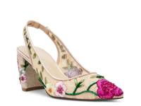 Lira Pump Ivory/Multicolor Floral Print Fabric view