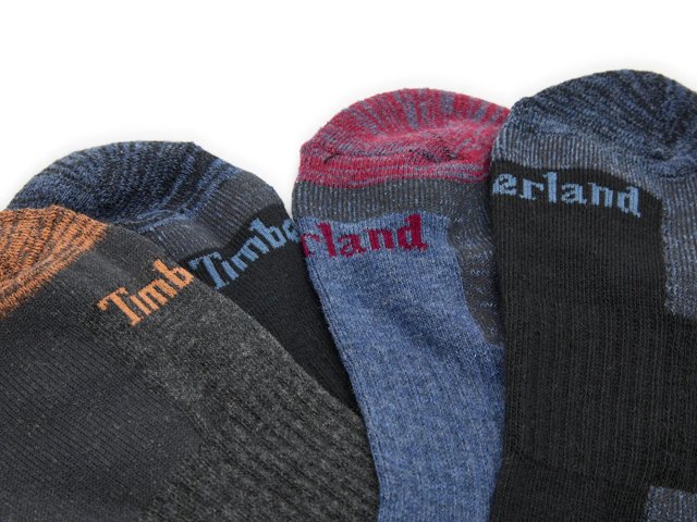 Performance Cushioned Men's Crew Socks - 4 Pack