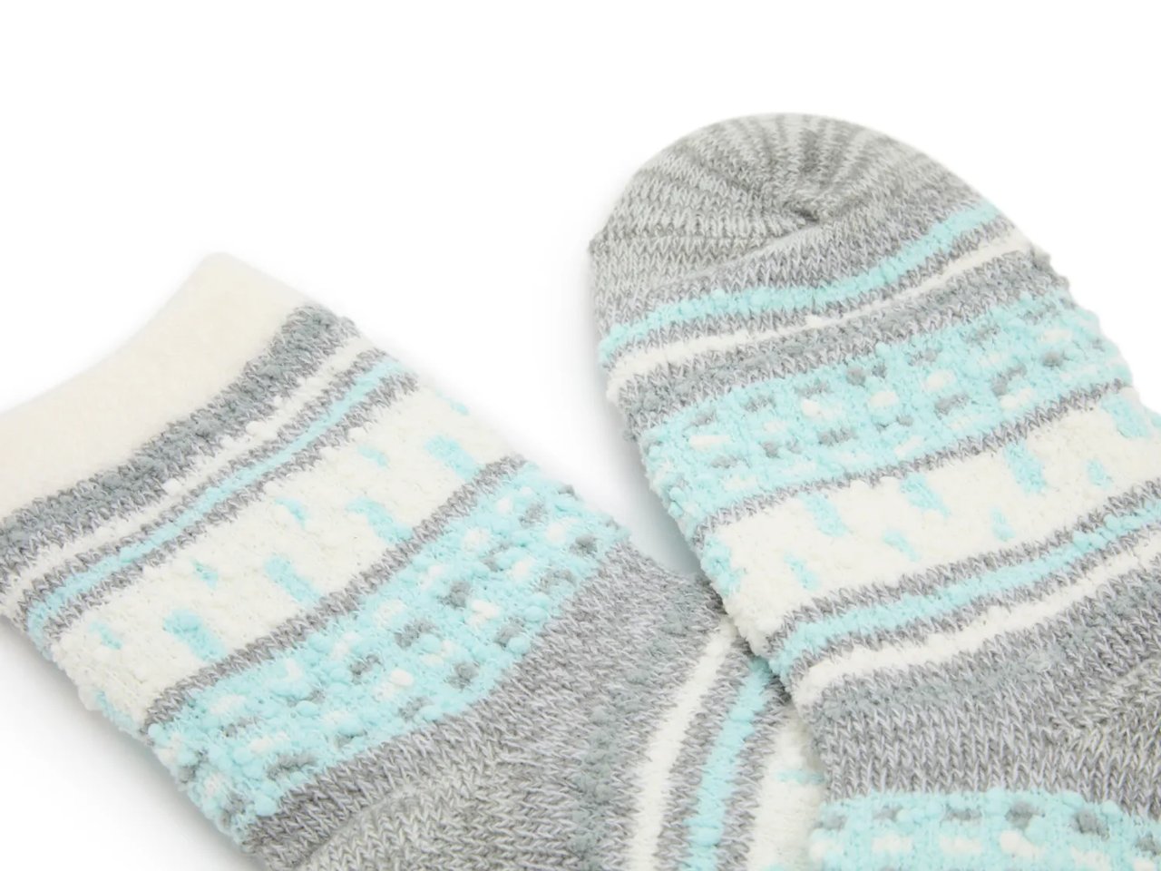 Cozy Lodge Popcorn Fairisle Women's Crew Socks
