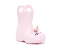 Handle It Unicorn Rain Boot - Kids' Pink Milk view
