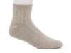 Cozy Lodge Men's Crew Socks Taupe view