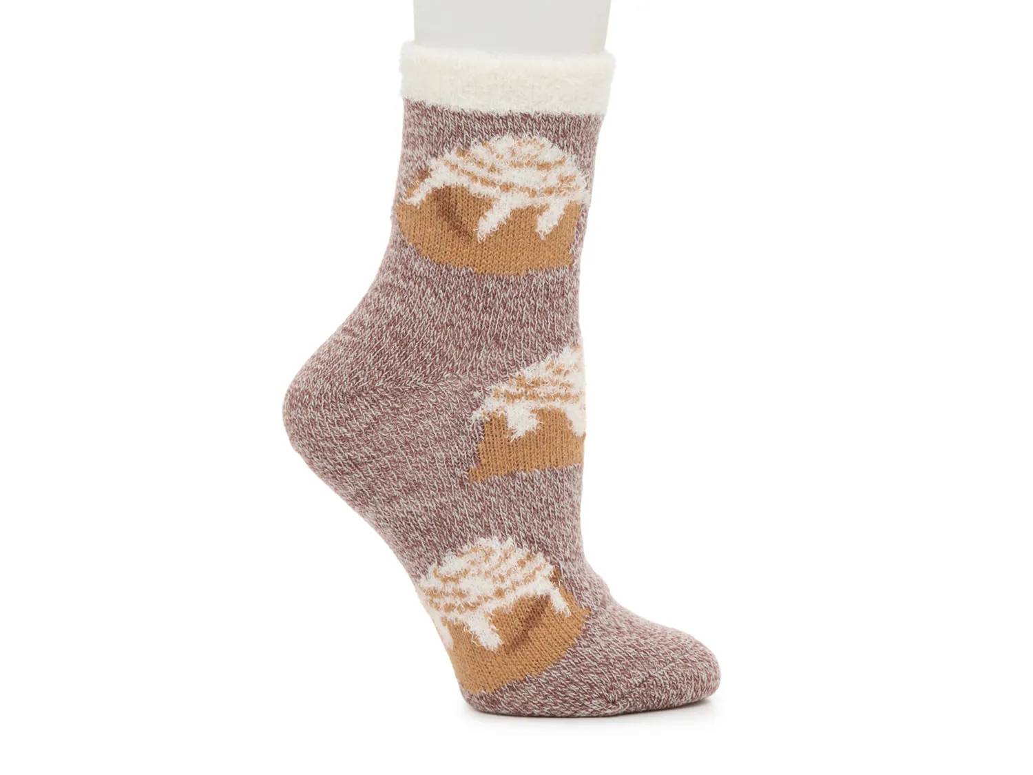 Cozy Lodge Cinnamon Roll Women's Crew Socks