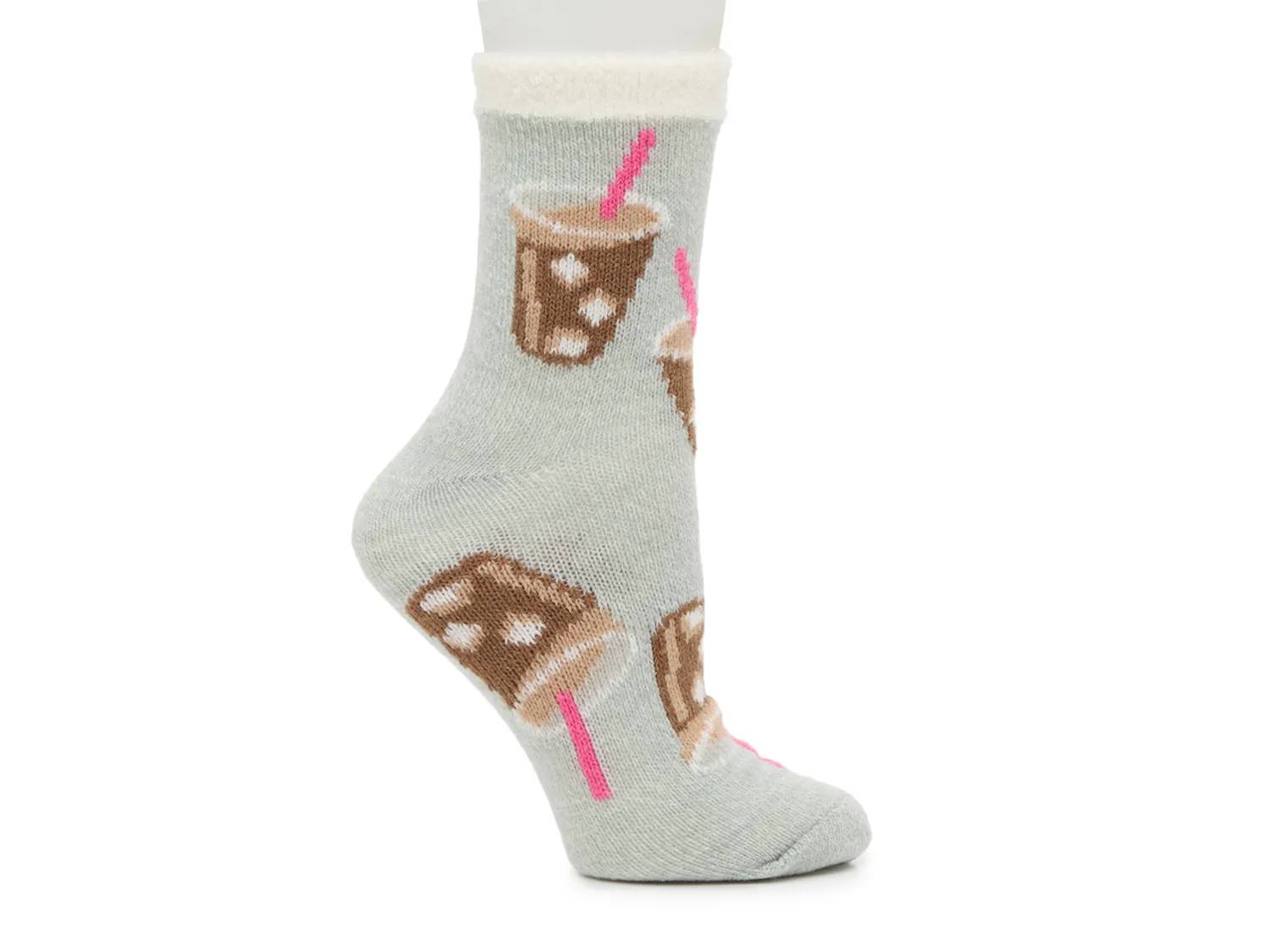 Ice Coffee Cozy Lodge Women's Crew Socks