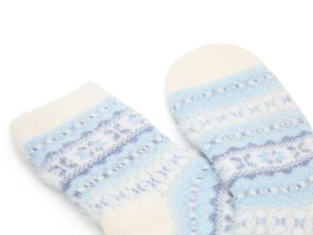 Cozy Lodge Popcorn Boucle Women's Crew Socks