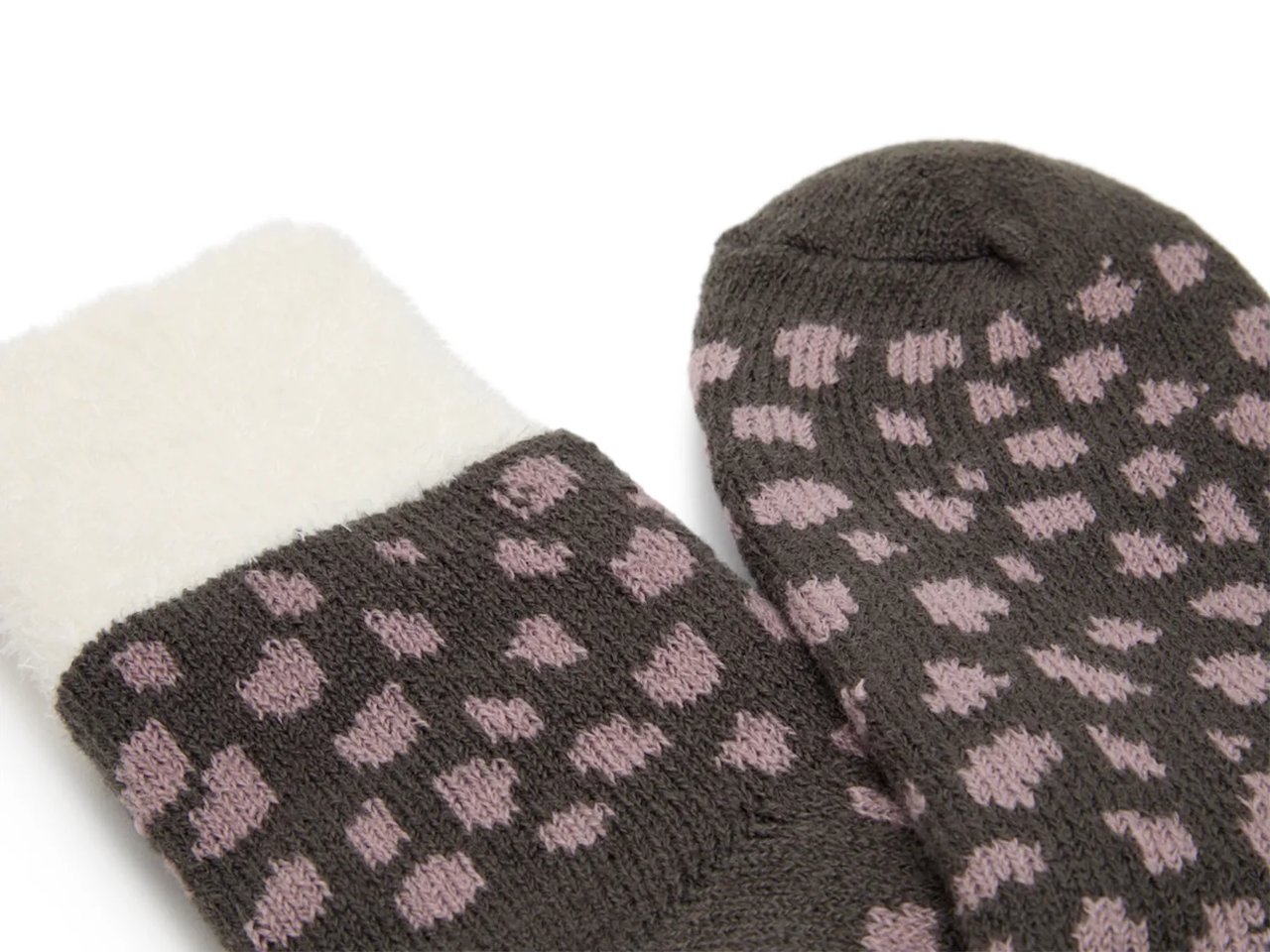 Cozy Lodge Cheetah Women's Crew Socks