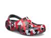 Geo Camo Clog - Men's Silver Metallic view