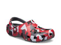 Geo Camo Clog - Men's Silver Metallic view