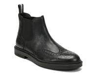 Frank Wingtip Chelsea Boot Black view