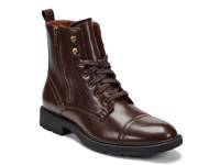 Captain Combat Boot Dark Brown view