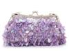 Mermaid Sequin Clutch Purple Iridescent view