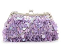 Mermaid Sequin Clutch Purple Iridescent view