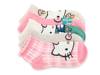 Hello Kitty Kids' Ankle Socks - 5 Pack Pink/Multicolor view