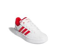 Hoops Classic Sneaker - Kids' White/Red view