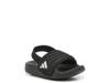 Adilette Estrap 2.0 Sandal - Kids' Black/White view
