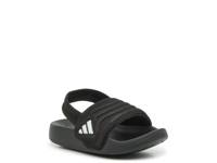 Adilette Estrap 2.0 Sandal - Kids' Black/White view