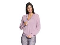 Shine Hooded Women's Full Zip Jacket Dark Pink view